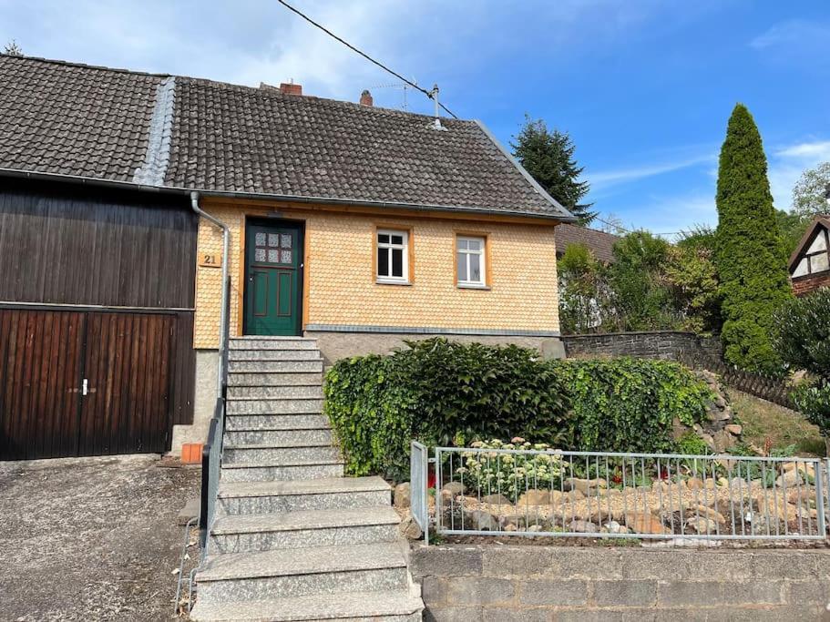 Landhaus inklusive Parkplatz Schotten Exterior foto